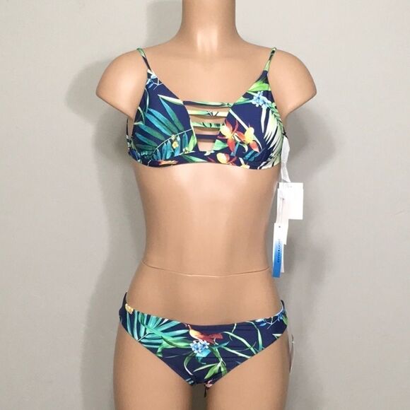 🌹Host Pick🌹LUCKY BRAND reversible bikini. NWT - Picture 2 of 11